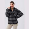 Camisa Leñadora Unisex Pampero Gris/negra - Imagen 2