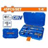 SET 45 PCS DADOS C/CR WST4D45